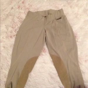 Used tan horse back riding pants size medium